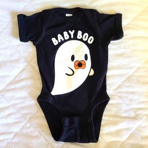 Short sleeve Halloween onesie